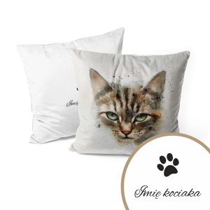 Poduszka dla miłośników zwierząt wzór ZW35 | kot