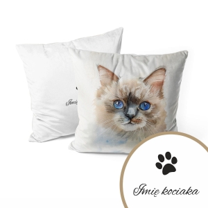 Poduszka dla miłośników zwierząt wzór ZW43 | ragdoll
