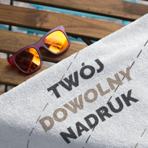 Ręcznik kąpielowy 75 x 150 cm z dowolnym nadrukiem