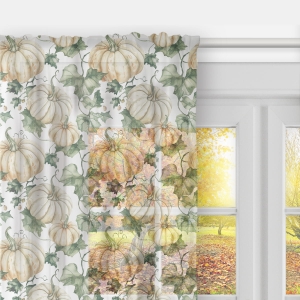 Firana AUTUMN wzór AT39 | akwarelowe dynie