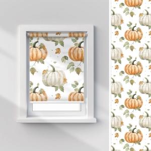 Roleta AUTUMN wzór AT38 o wysokości 150 cm | dynie
