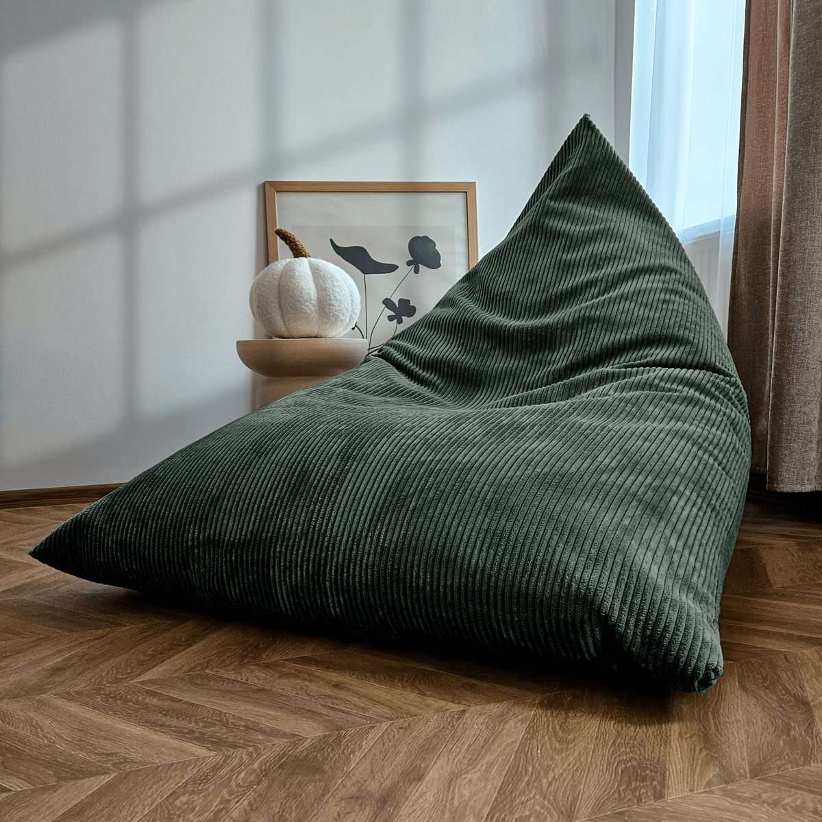 Pufa MANCHESTER LN39 | ciemnozielony