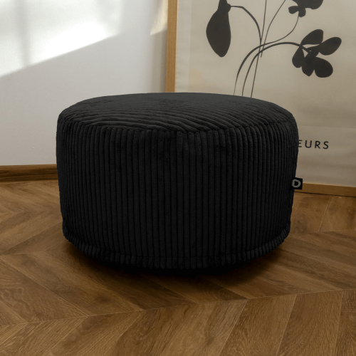 Pufa podnóżek MANCHESTER LN100 | czarny