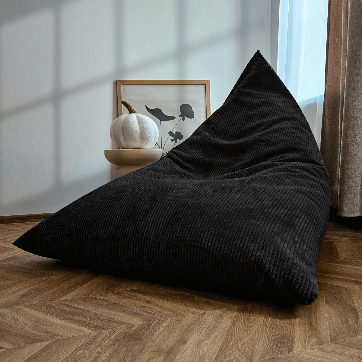 Pufa MANCHESTER LN100 | czarny
