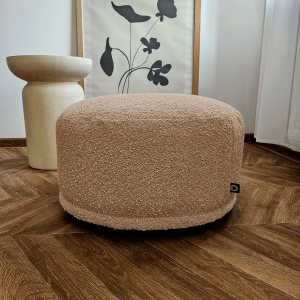 Pufa podnóżek BOUCLE BC2076 | beżowy