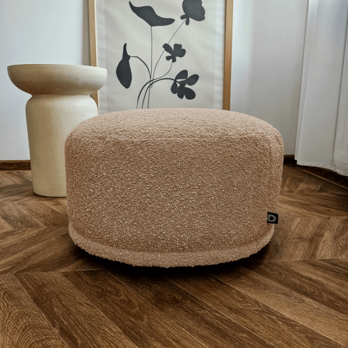 Pufa podnóżek BOUCLE BC2076 | beżowy