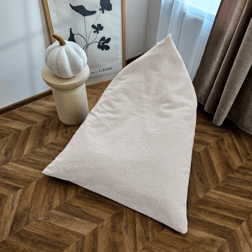Pufa BOUCLE BC2073 | śmietankowy