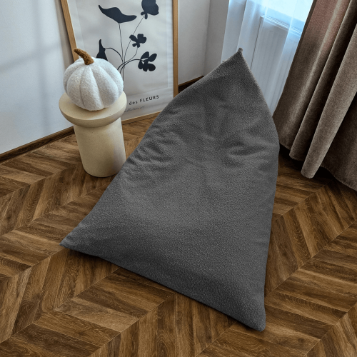 Pufa BOUCLE BC2083 | grafitowy