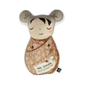 Poduszka NEWBORN wzór NB01 | prezent z metryczką