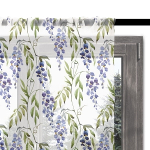 Firana SUMMER wzór SM09 | wisteria