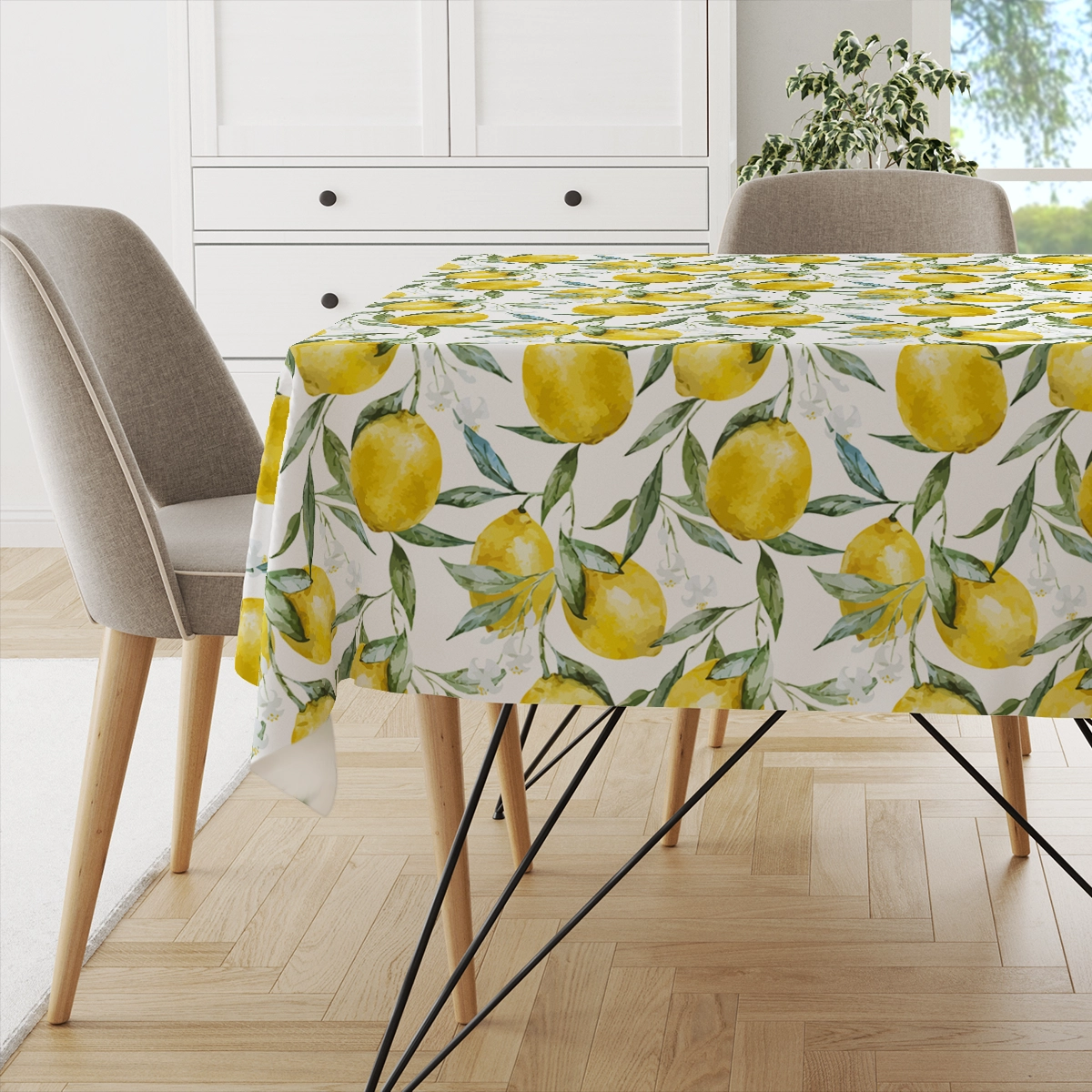 Obrus SUMMER wzór SM10 | cytryny