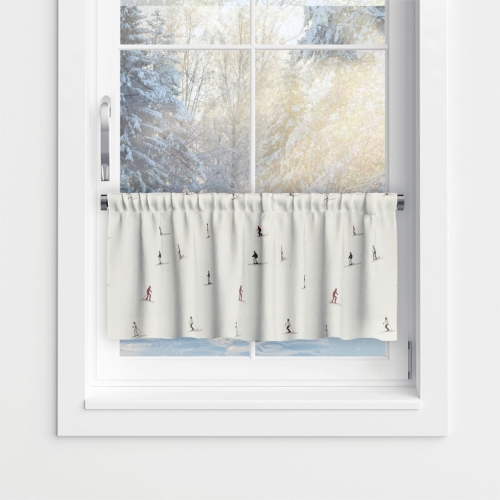 Zazdrostka WINTER wzór BN76 | Narciarze