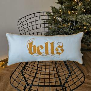 Poduszka XMAS wzór XM30 | Musztardowe bells