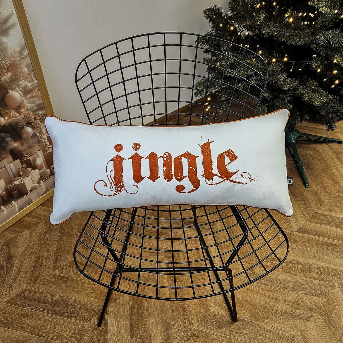 Poduszka XMAS wzór XM41 | Karmelowe jingle