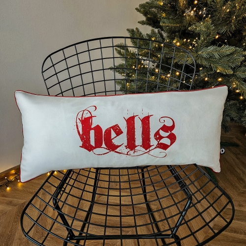 Poduszka XMAS wzór XM29 | Czerwone bells