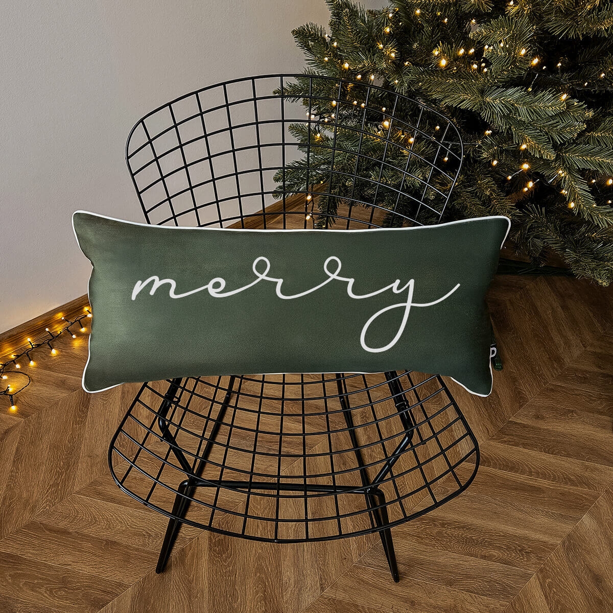 Poduszka XMAS wzór XM38 | Oliwkowe Merry