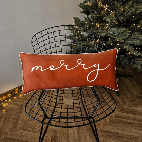 Poduszka XMAS wzór XM43 | Karmelowe Merry
