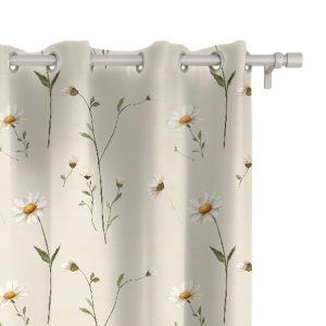Zasłona SPRING wzór SP25 | stokrotki