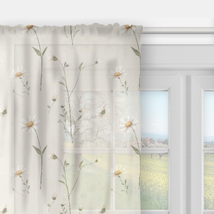 Firana SPRING wzór SP25 | stokrotki