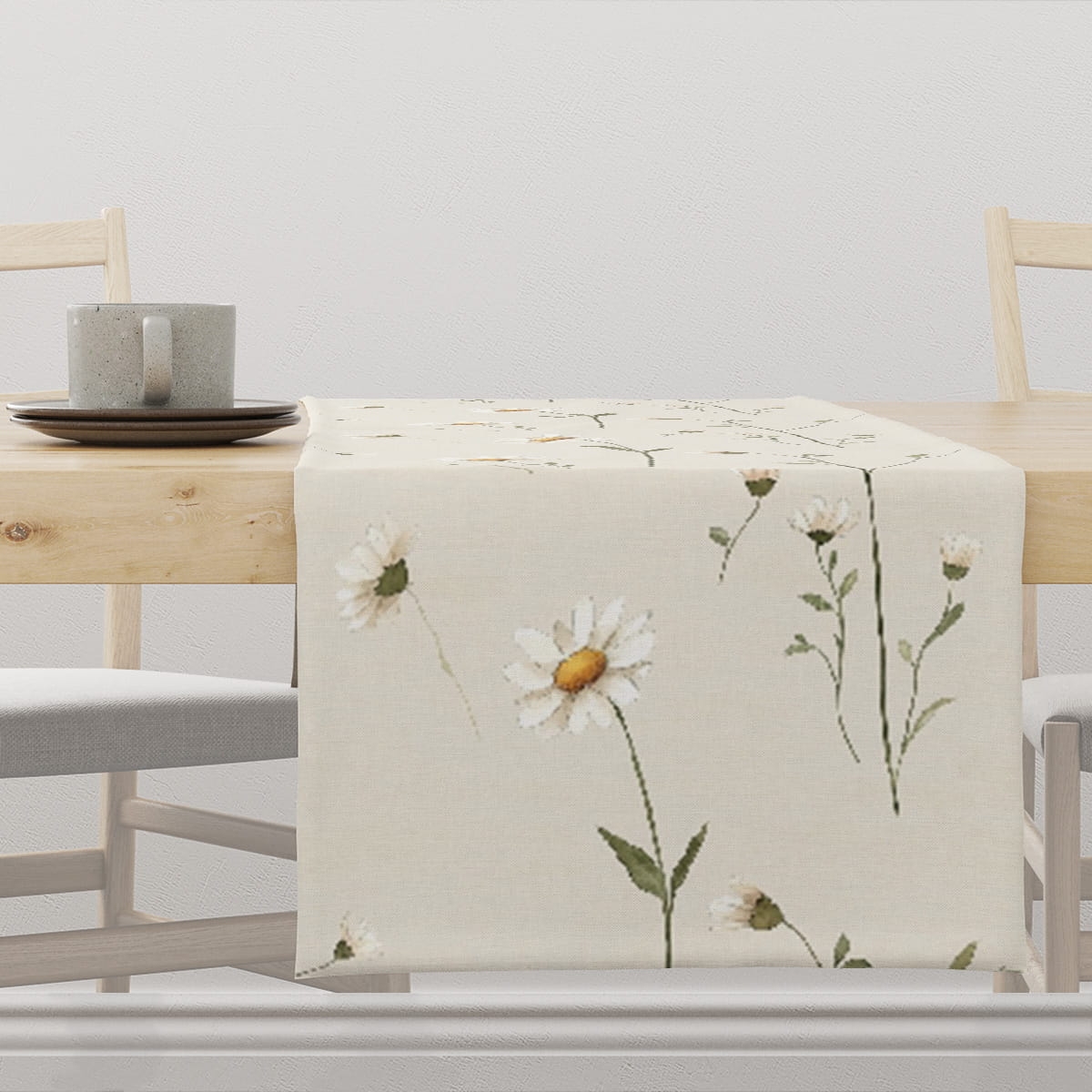 Bieżnik wiosenny SPRING wzór SP25 | stokrotki