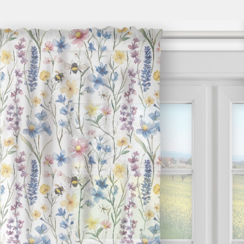 Firana SPRING wzór SP06 | wiosenna łąka