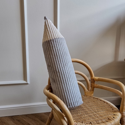 Poduszka kredka MANCHESTER LN86 | szary