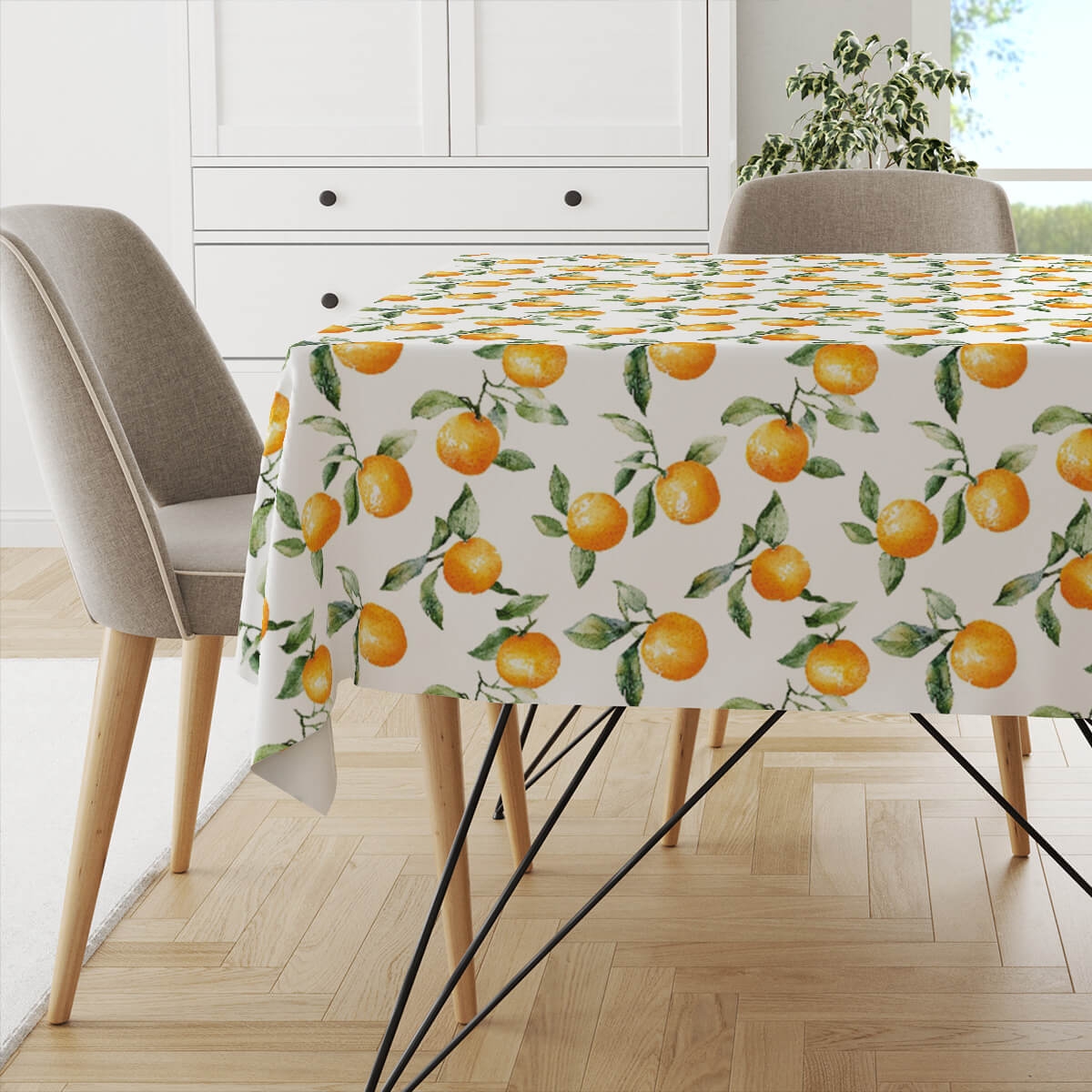 Obrus SUMMER wzór SM66 | pomarańcze