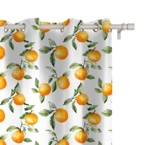 Zasłona SUMMER wzór SM66 | pomarańcze