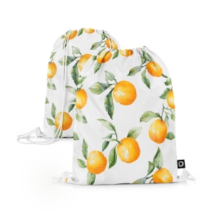 Plecak Worek SUMMER wzór SM66 | pomarańcze