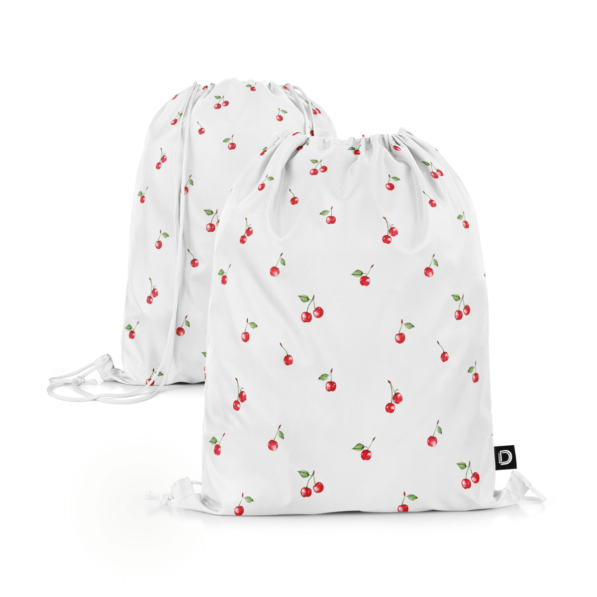 Plecak Worek SUMMER wzór SM68 | wiśnie