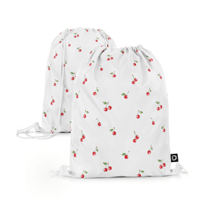 Plecak Worek SUMMER wzór SM68 | wiśnie