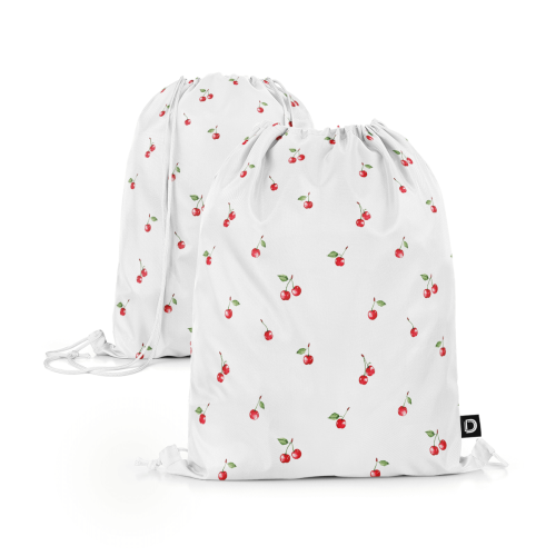 Plecak Worek SUMMER wzór SM68 | wiśnie