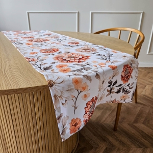 Bieżnik FLORAL wzór F43 | dalie