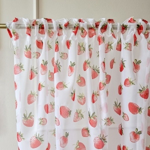 Firana SUMMER wzór SM67 | truskawki