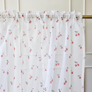 Firana SUMMER wzór SM68 | wiśnie