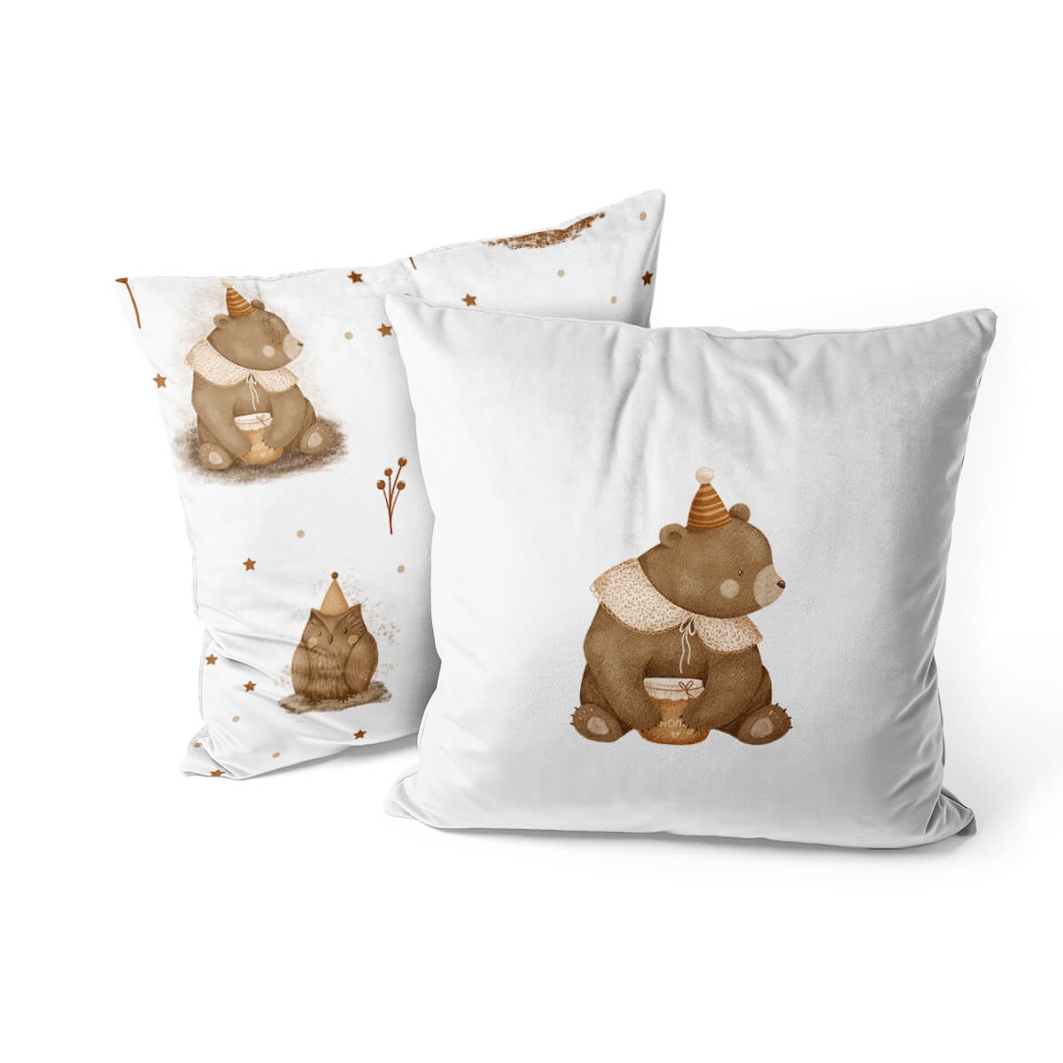 Poduszka dla dzieci FOREST FRIENDS wzór D259 | impreza zwierząt