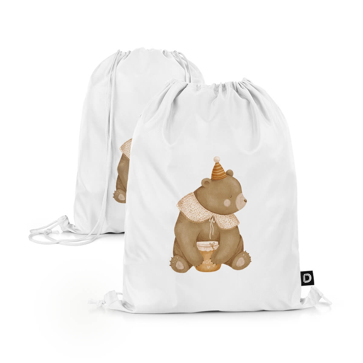 Plecak Worek dla dzieci FOREST FRIENDS wzór D259 | impreza zwierząt