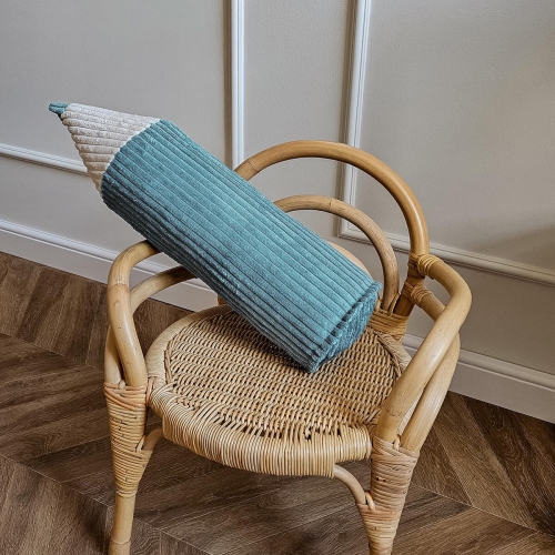 Poduszka kredka MANCHESTER LN75 | turkusowy