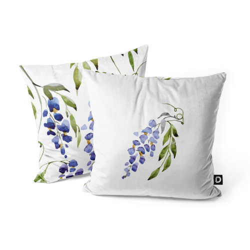 Poduszka dekoracyjna SUMMER wzór SM09 | wisteria