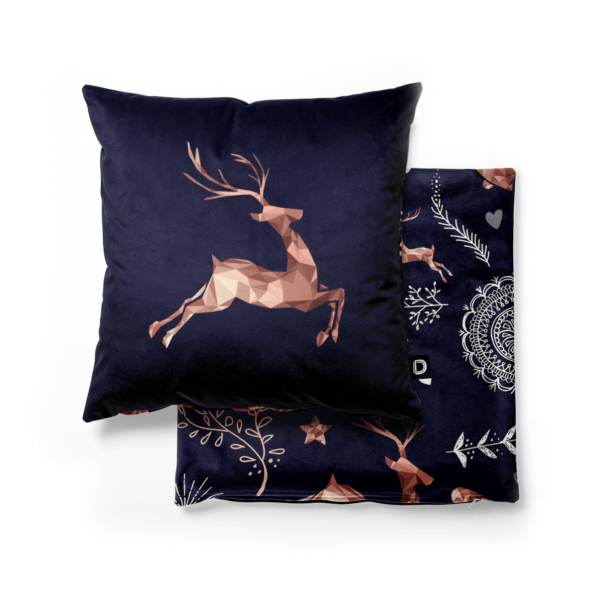 Poduszka WINTER wzór BN18 | świąteczne ornamenty