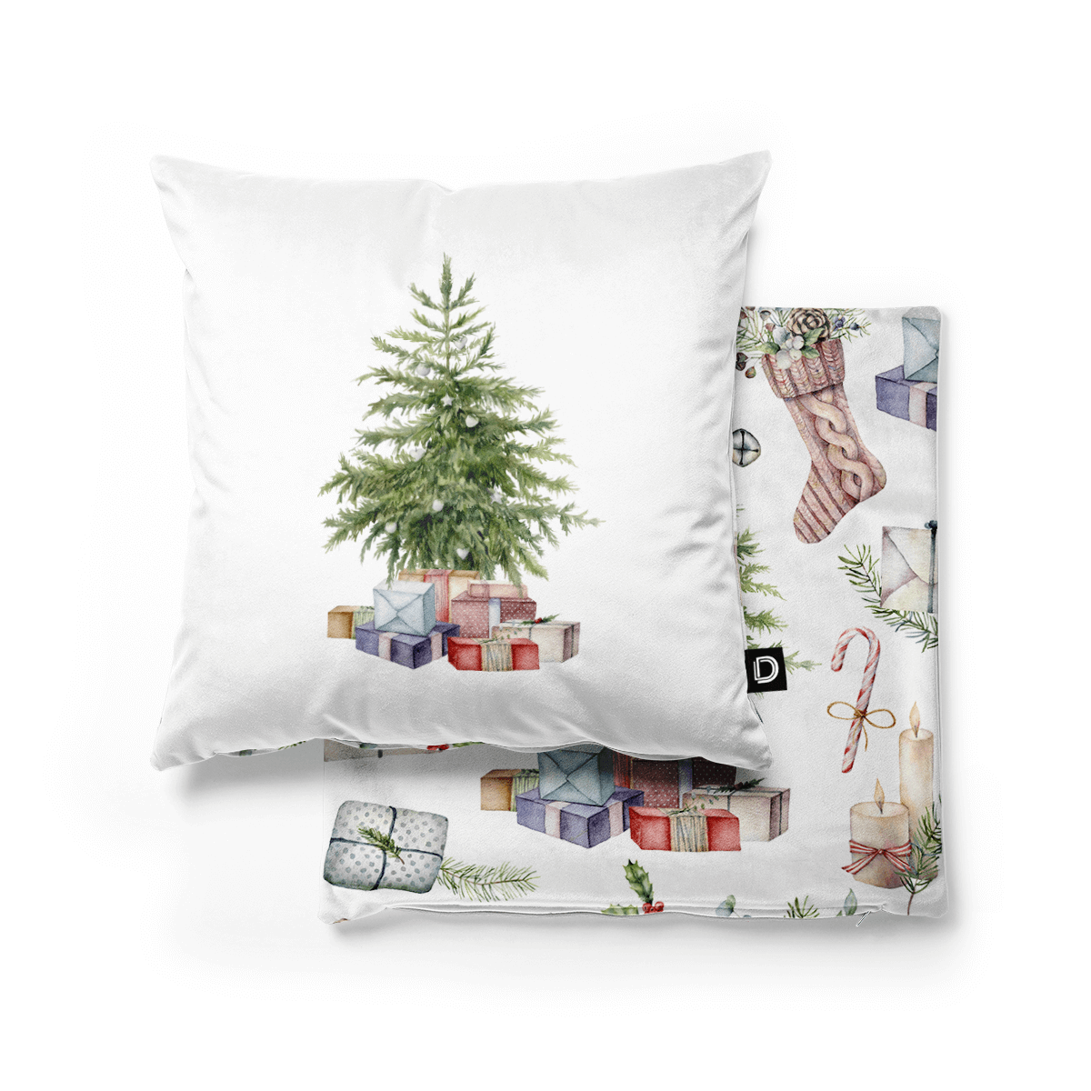 Poduszka WINTER wzór BN36 | pastelowe prezenty