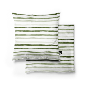 Poduszka WINTER wzór BN49 | Pasy na białym tle