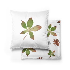 Poduszka AUTUMN wzór AT33 | dębowe i kasztanowe liście