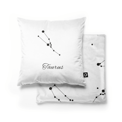 Poduszka GALAXY wzór Z02 | znak zodiaku - byk