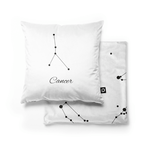 Poduszka GALAXY wzór Z04 | znak zodiaku - rak