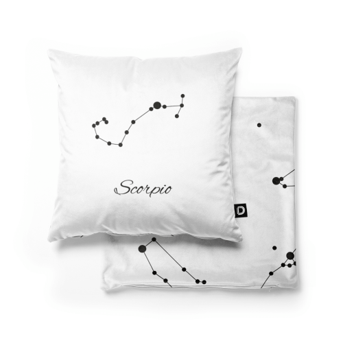 Poduszka GALAXY wzór Z08 | znak zodiaku - skorpion