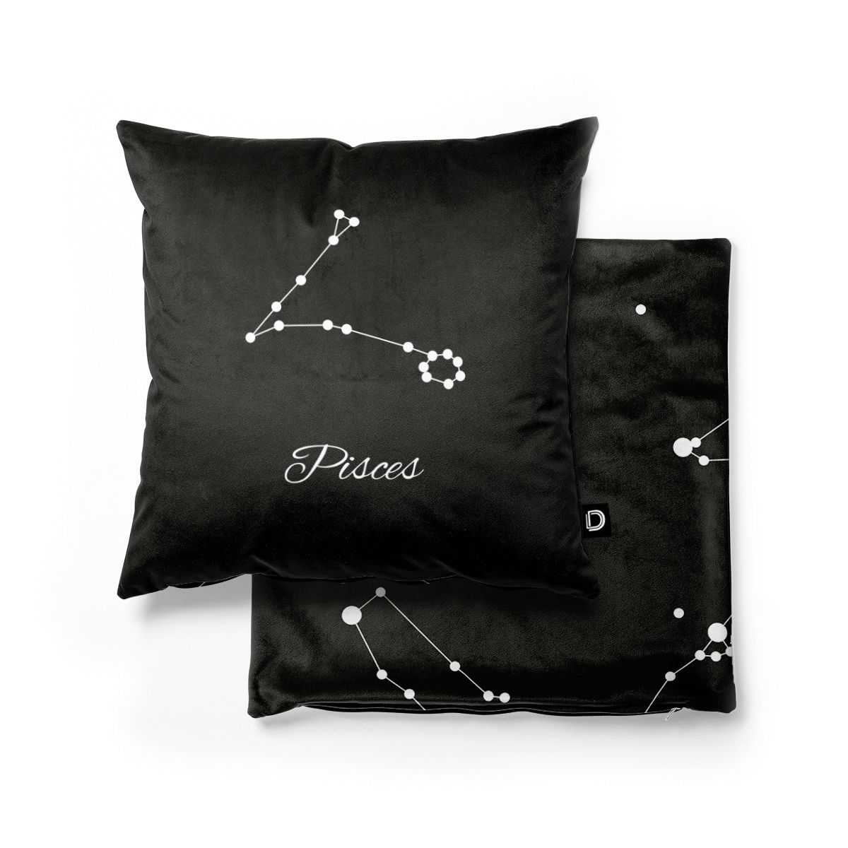 Poduszka GALAXY wzór Z24 | znak zodiaku - ryby