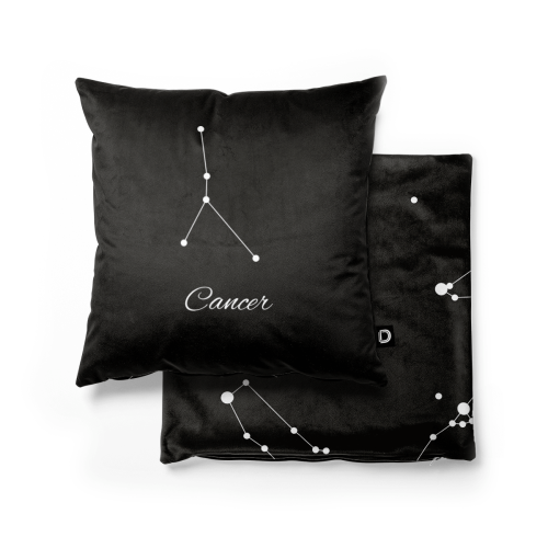 Poduszka GALAXY wzór Z16 | znak zodiaku - rak