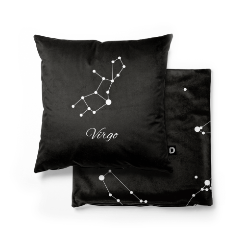 Poduszka GALAXY wzór Z18 | znak zodiaku - panna