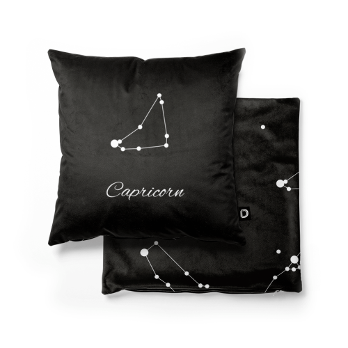 Poduszka GALAXY wzór Z22 | znak zodiaku - koziorożec